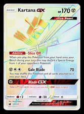 Kartana GX 117/111 Rainbow Rare Crimson Invasion Pokemon Holo Near Mint on eBay
