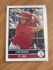 2026 Onyx Vintage JJ Wetherholt #OVJJWE St Louis Cardinals Base Card