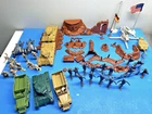 Vintage Marx Battleground WW2 Playset Lot Not Complete Free S&H