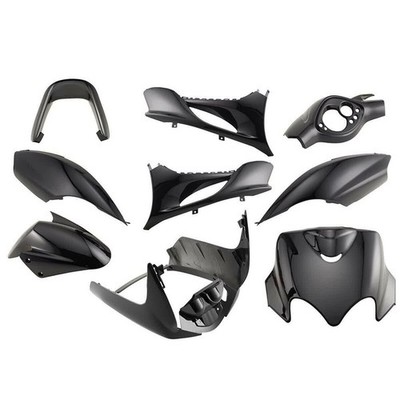 T4Tune 362050 Verkleidungsset schwarz Mach G - Jog R (9-tlg.)