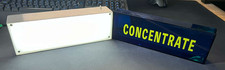 Custom LED Lightbox Sign – “CONCENTRATE” – NIDEA NLIGHT ADHD Focus Student
