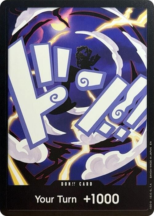 DON!! Card (GEAR5 Luffy) Premium Booster -The Best- Vol. 2 Regular