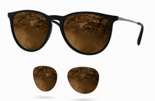 newpolar replacement polarized lenses for ray ban 4171 erika 54 mm brown