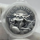 STL Mint XXXTRA Spicy Silver Penis Flytrap Antiqued 2 oz .999 Round w/ COA