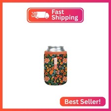 Sok It CanSok Sleeve for Beer & Soda Insulated Neoprene Cover (Floral Affair, 12