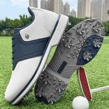 Men's Comfortable Training Golfers Sneakers Casual Daily Walking Golfing Shoes
