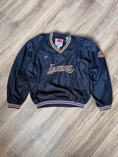 Vintage NBA Los Angeles Lakers Reebok Pullover Jacket Embroidered Logo 90s Youth
