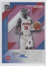 2019 Panini Donruss Optic Signature Series Pink Prizm 8/25 Jordan Bone Auto 0v0