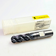 Kennametal 1/2 x 1/2 x 1-1/4 x 3 Solid Carbide Ball Nose End Mill HPHVBN500S4125