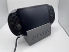 Playstation Vita PSVITA Display Stand and Charging Dock 3D Printed - Gray