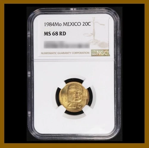 NGC 68-RD 1984 20 CENTAVOS MEXICO Km-491 TOP POP REGISTRY