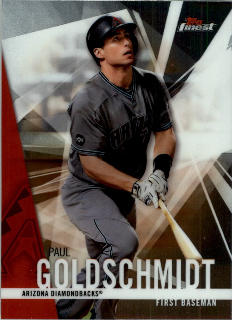 2017 Finest #86 Paul Goldschmidt - BB