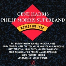 GENE HARRIS PHILIP MORRIS SUPERBAND - World Tour 1990 - CD - **SEALED/ NEW**