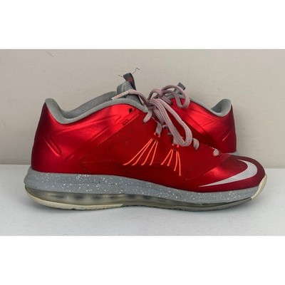 Nike Lebron James X Low University Red athletic basketball  display picture 1