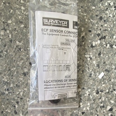 Surveyor ECP Sensor Connector Black HVAC Sensor Connector