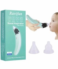 Baby Nasal Aspirator, Ravifun Electric Nose Sucker for Newborns and Toddlers