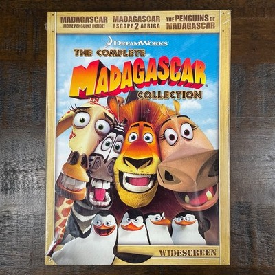 Madagascar: The Complete Collection (DVD, 2009, 3-Disc Set