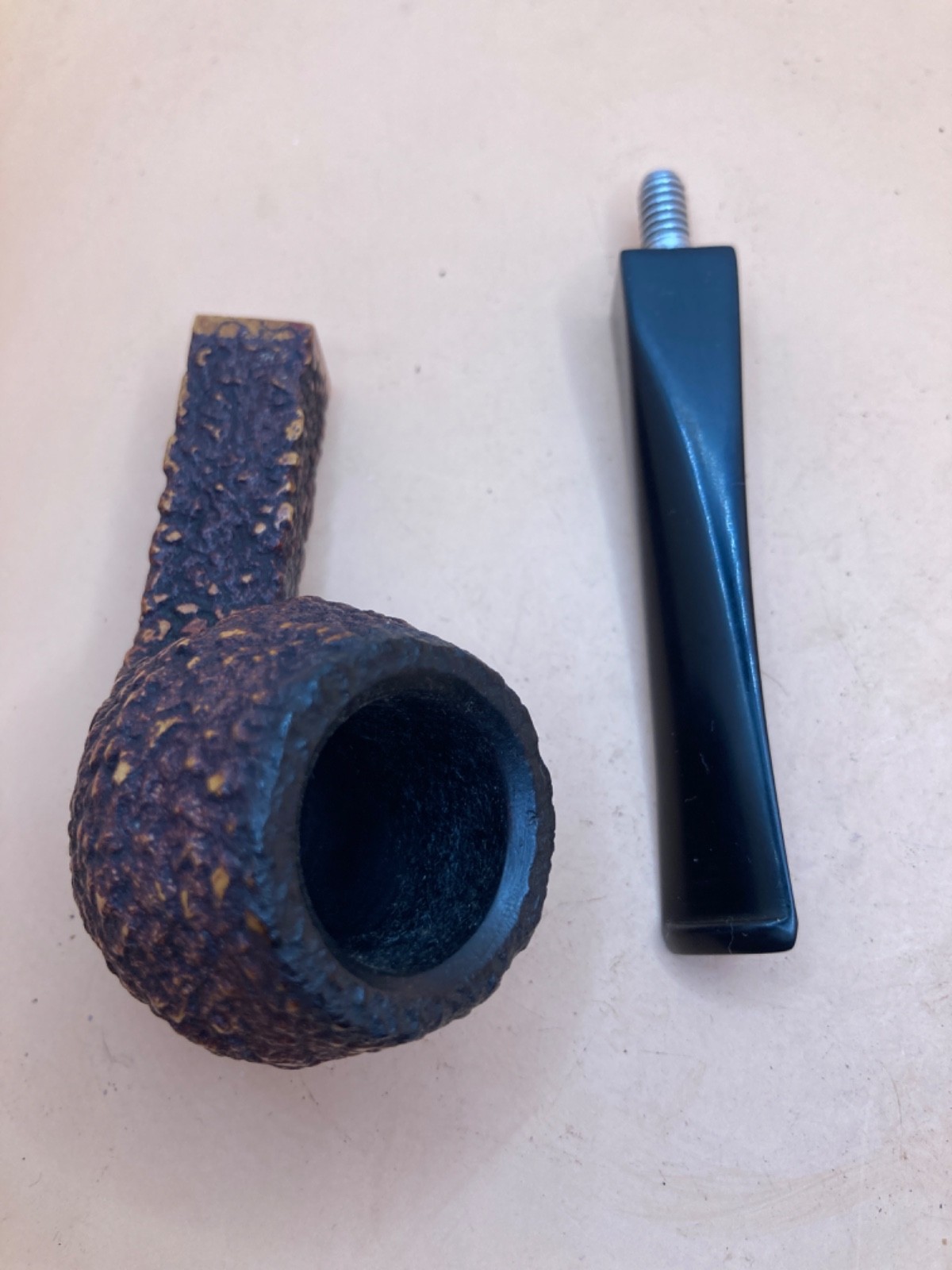 Barling Meerschaum 5599 Bulldog Block Tobacco Smoking Pipe - Nice Gift