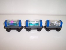 Thomas Wooden Train Aquarium Cars Lot Shark Car Blue  Clear Water  Octopus Car