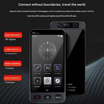 M80 PRO AI Translator   Smart Voice Translator with Offline & Online Translatikh