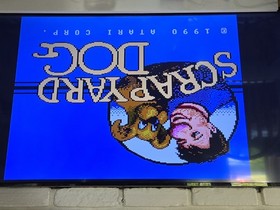 Scrapyard Dog (Atari 7800, 1990) TESTED WORKING Complete 