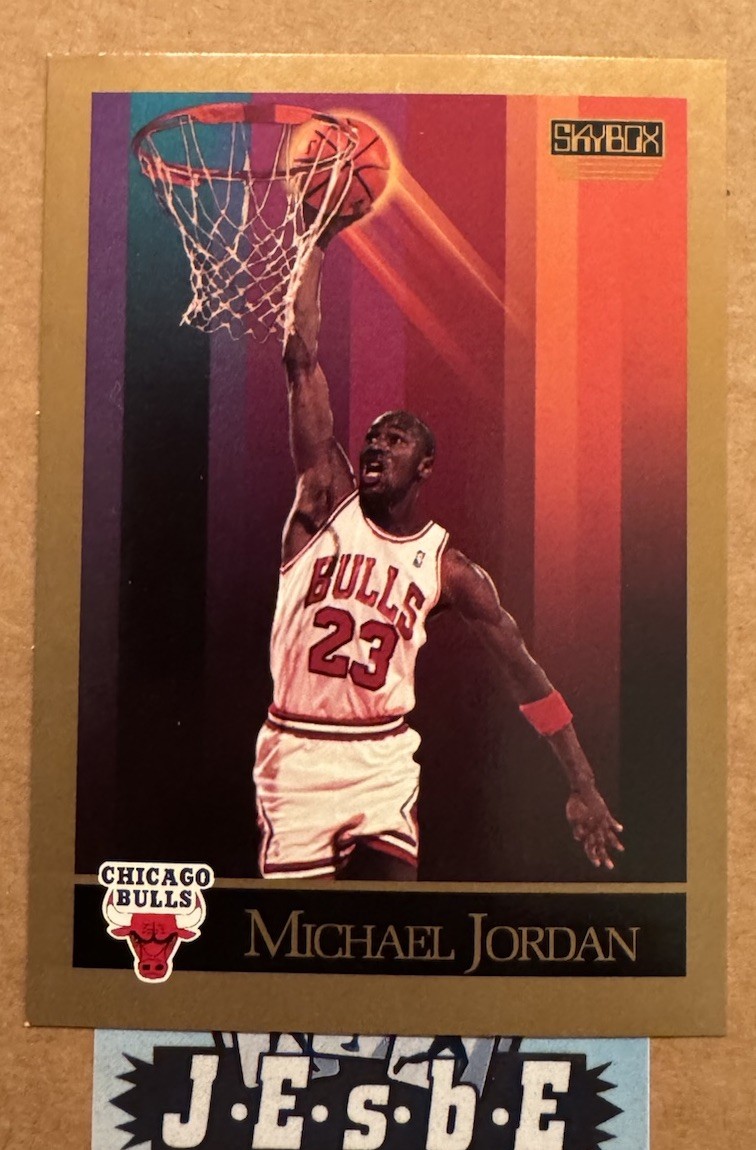 1990-91 Skybox MICHAEL JORDAN #41 Chicago Bulls