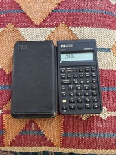 Vtg HP Hewlett Packard 10B Business Financial Calculator 1987 Tested Working