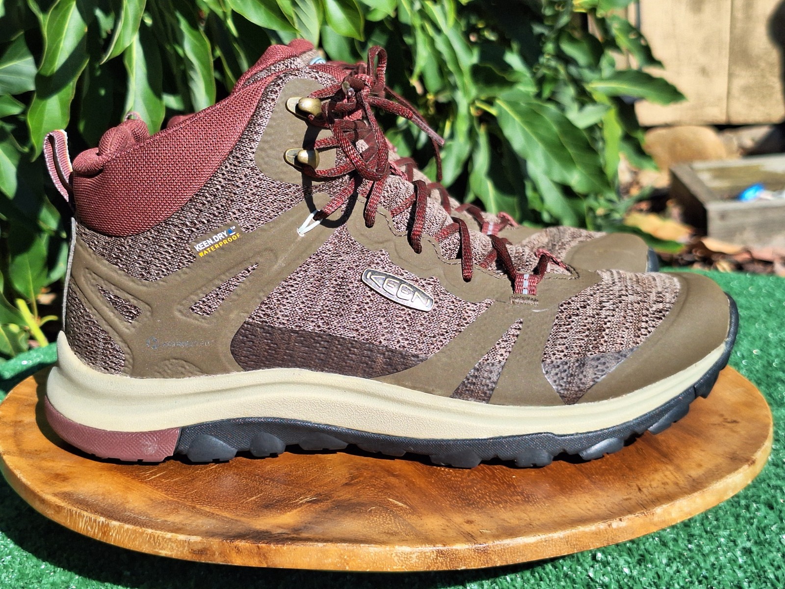 Stivali Keen Donna Terradora II Mid Escursionismo Impermeabili Leggeri Marrone Marrone 9