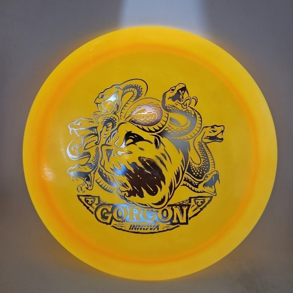 Innova Proto Glow Champion Gorgon (Halloween) Orange/Silver Stamp 173-5g - Image 2 of 4
