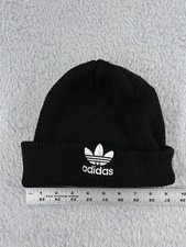 Adidas Beanie Toque Adult One Size Black Knit 100 Acrylic Winter Snow Ski