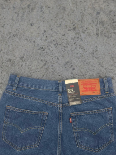 Levis 501 Męskie Oryginalne Regular Straight Fit Leg Denim Jeansy Nowe - Zdjęcie 24 z 29