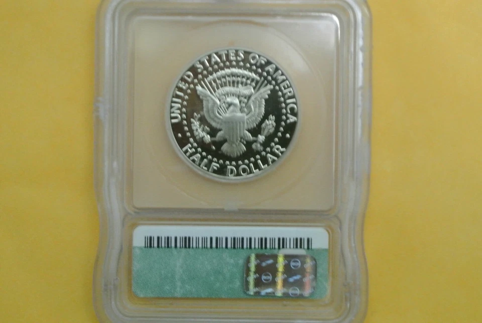 2002-S Kennedy SILVER Half Dollar Silver Proof ICG PR70 DCAM - Image 3 of 4