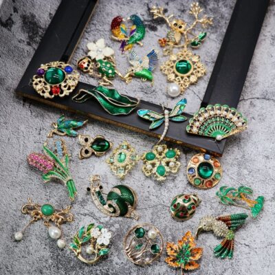 Vintage Brooches For Woman Girl Wedding Party Clothes Scarf Pin Dress  Brooch | eBay