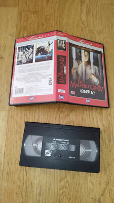 VHS Der Fluch IV The Omen 4k7 CBS Fox Videokassette Horror Horror