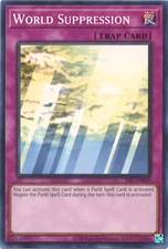 Yu-Gi-Oh! - World Suppression [PSV-EN020] - Unlimited Edition - 25TH- NM/M