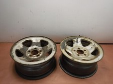 Jeep Wrangler Yj Tj 1987-2001 Silver Wheels 15x7 Free Ship Set Of 4