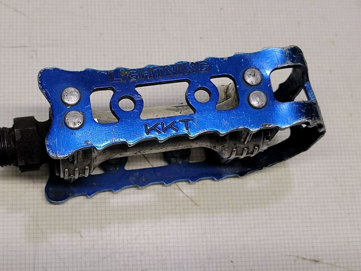 Vintage Blue KKT Lightning pedals 9/16 Vintage Blue KKT Lightning pedals 9/16