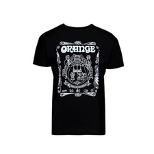 NEW - Orange Amplifiers Whiskey Crest T-Shirt - Black, CHOOSE YOUR SIZE!