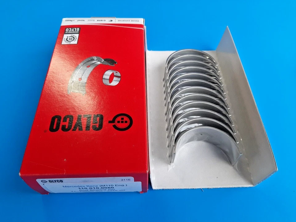 梅赛德斯奔驰 M110 发动机 73-80 280、28C、280CE、280S、280SE 杆轴承套件 STD — 第 3/3 张图片