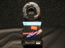 4 New BLACK HOLE Klear Kolor Replacement Inline Hockey Skate Wheels 76mm 78A