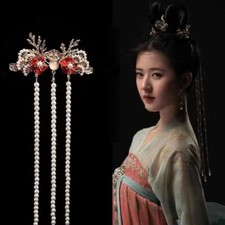 Hanfu Hair Accessories Chinese Style Tassel Hair Clip Hairpin Fairy Headwear
