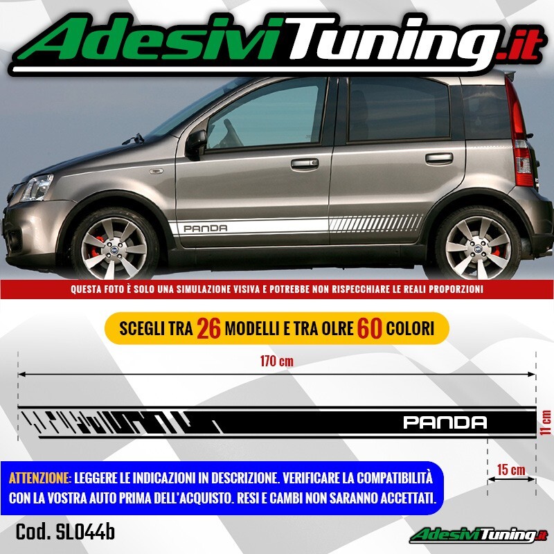 6 Adesivi Riflettenti 3D In Fibra Di Carbonio Per Fiat Panda Hybrid City Cross 2021-2024 – Anticollisione E Sicurezza Notturna, Facili Da Installare
