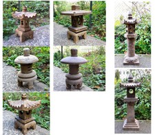 steinlaterne garten massivstein frostfest vogelhaus japanisch geisterhaus pagoda