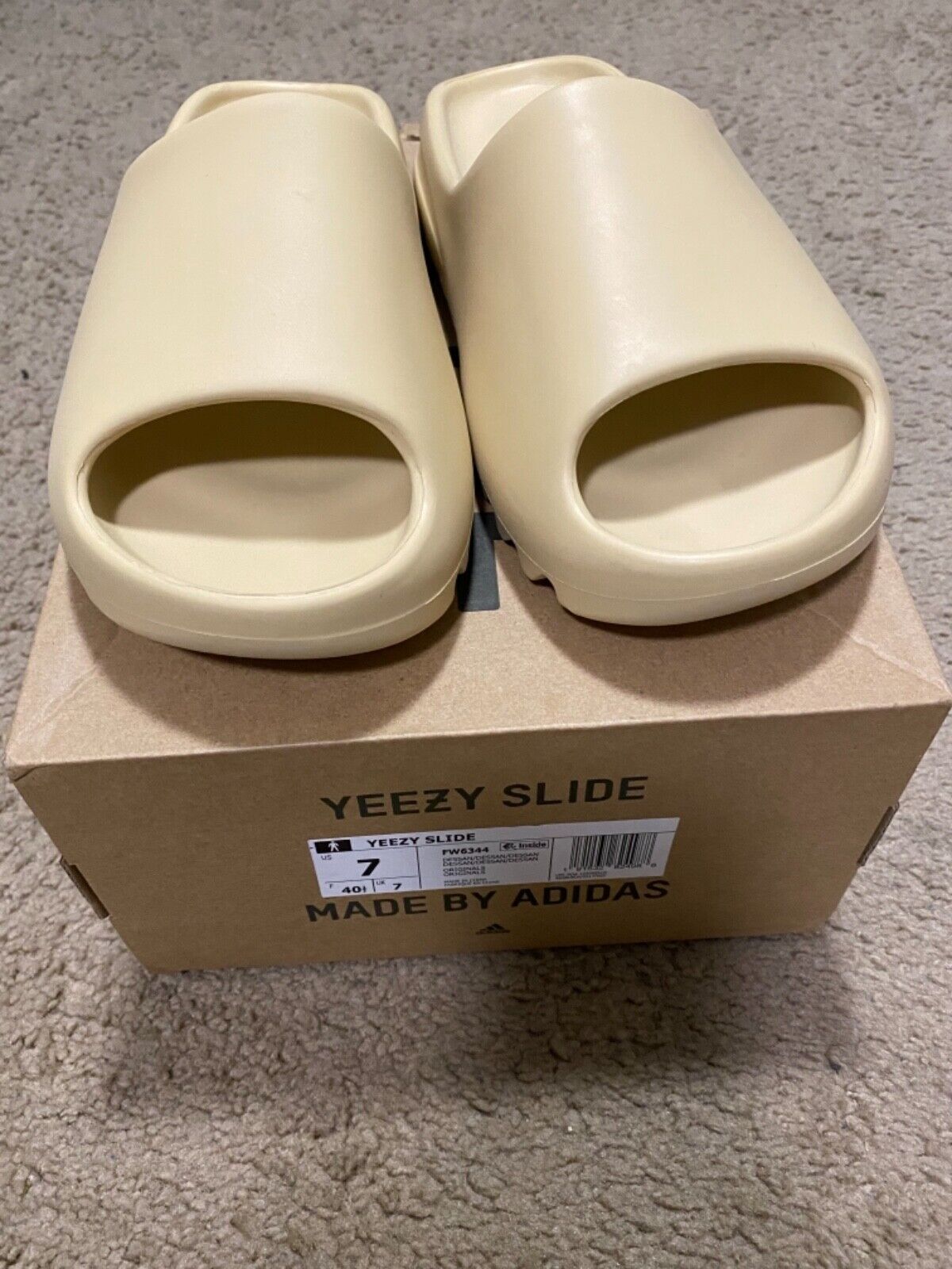 Adidas x Kanye Yeezy slides