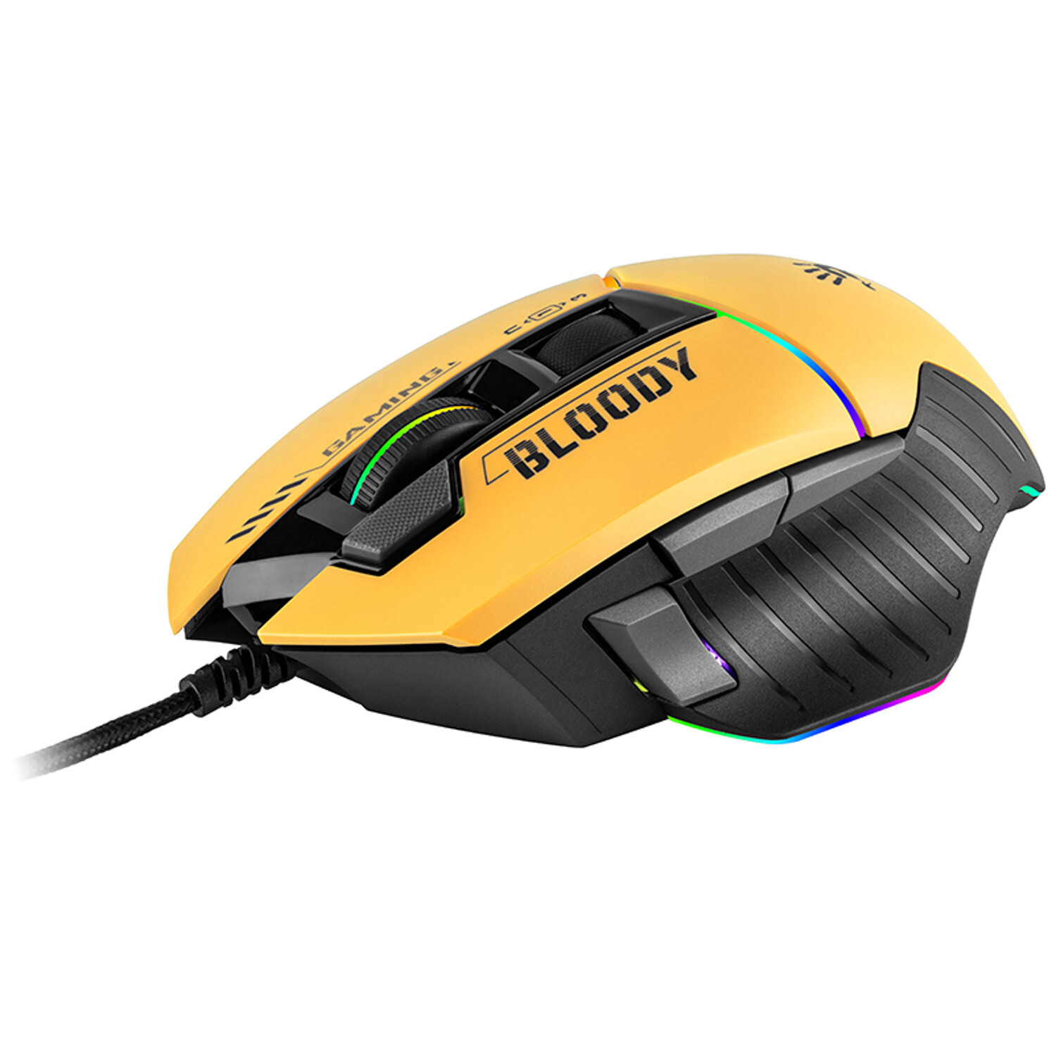 Souris de jeu gaming Bloody W95Max USB filaire avec capteur optique performant