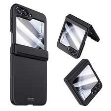 For Samsung Galaxy Z Flip 6 Hinge Protection Slim Case with Screen Protector