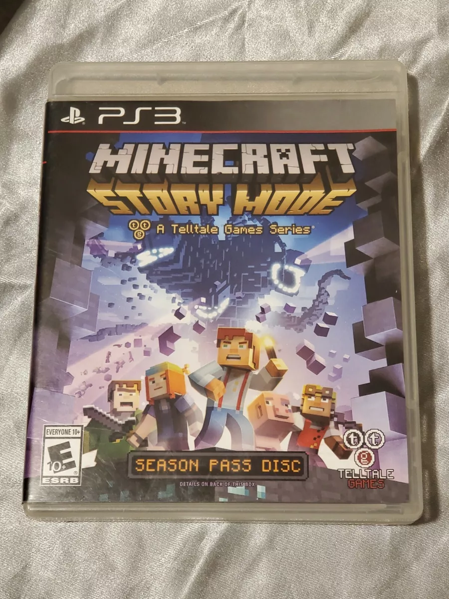 🎮📀PS3 Minecraft Story Mode (Sony, PlayStation 3) A TellTale Video Game