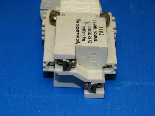 BACO Controls Auxibloc Z1 Socket Switch 127V AC Type 22 mm - 30mm - pilot light - Picture 7 of 8