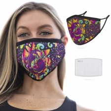 Reusable Face Masks - Wild Flower