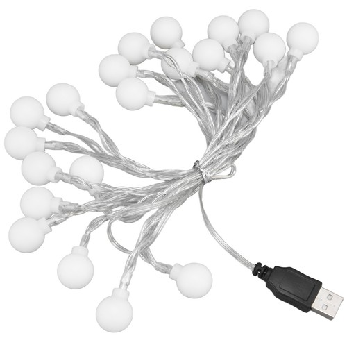 20 LEDs String Lights Flexible Globe Romantic Waterproof String Lights - Picture 6 of 18